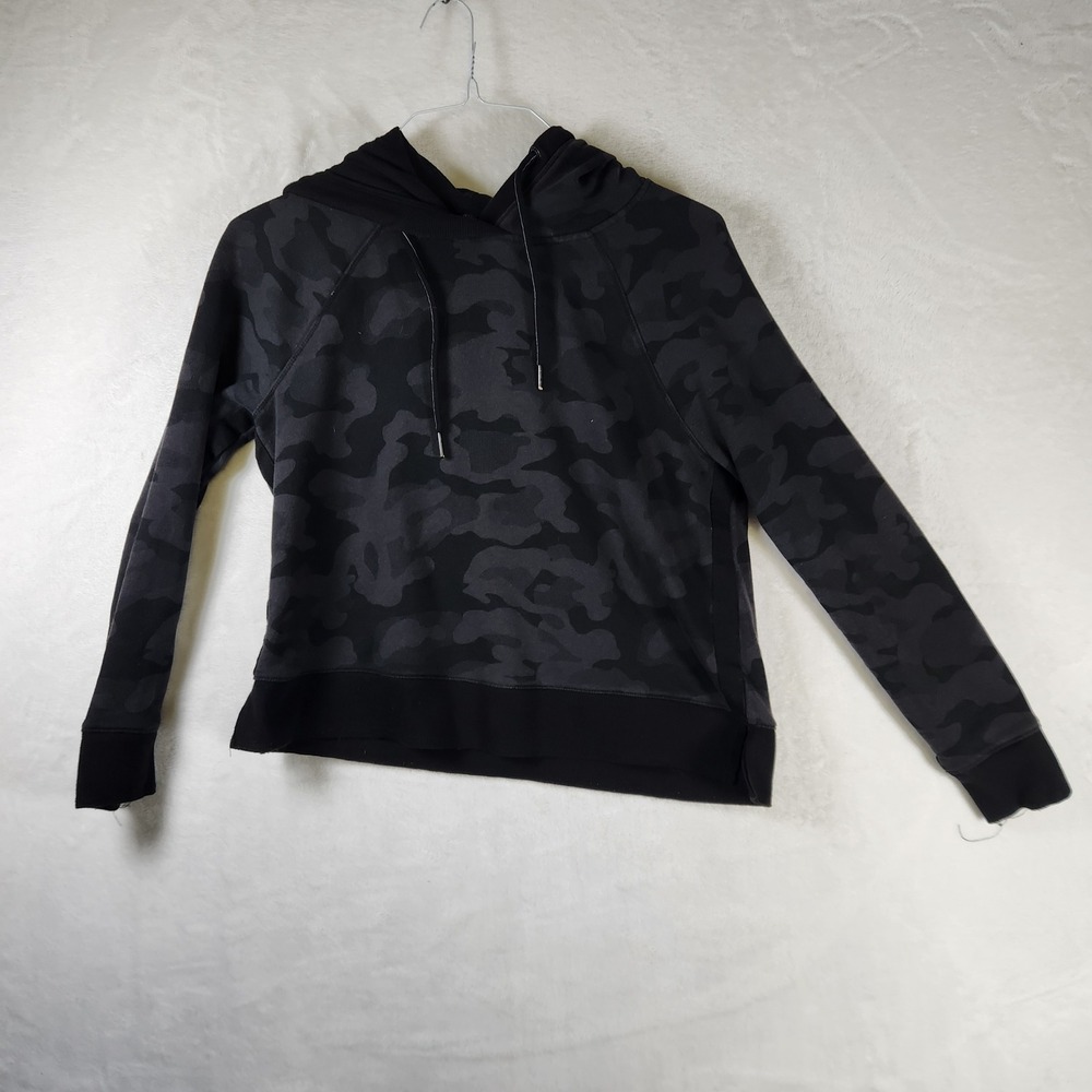 Calvin‎ Klein Performance Womens Medium Camo Hoodie Pullover Sweatshirt